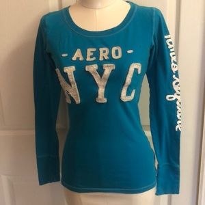 EUC AEROPOSTALE JUNIOR LS TEE